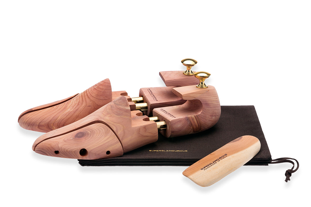 CEDAR SHOE TREES KIT Shoe Care Kits Superglamourous