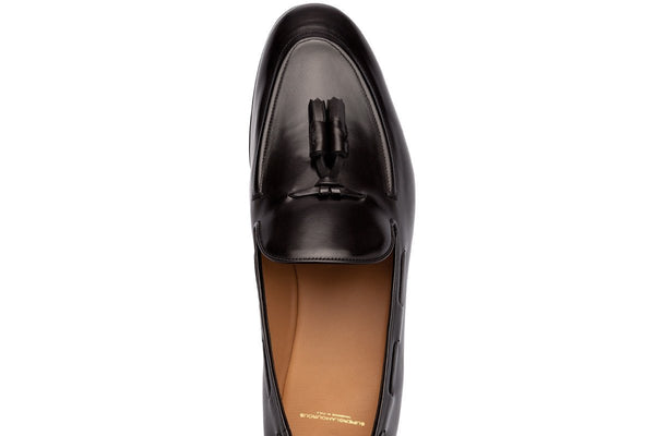 SUPERGLAMOUROUS PHILIPPE NAPPA BLACK LOAFERS PHILIPPE NAPPA BLACK LOAFERS – SUPERGLAMOUROUS main image 4