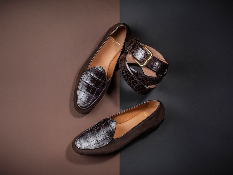 Differences between crocodile and alligator shoes