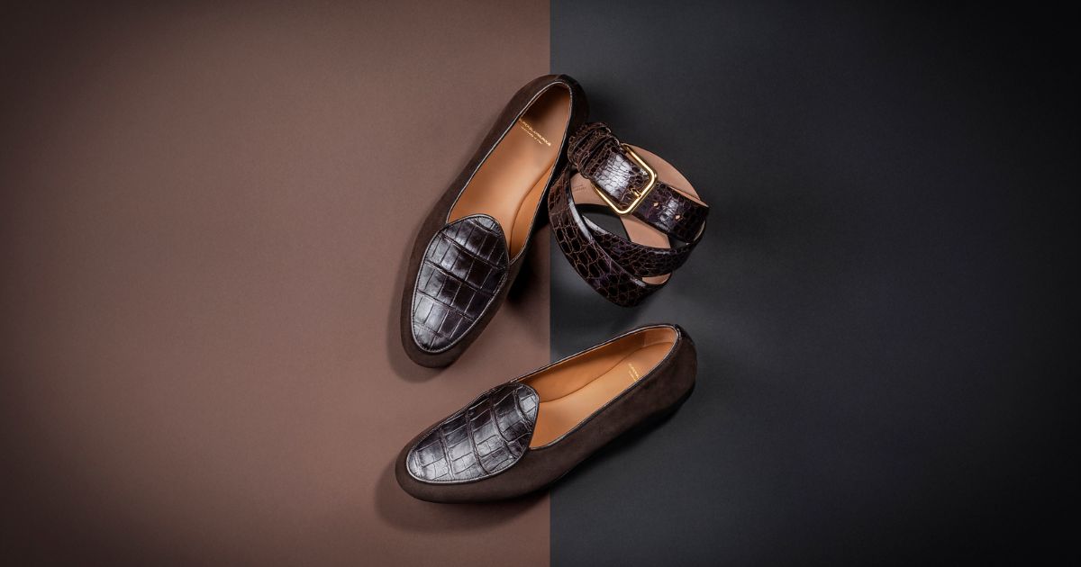 Differences between crocodile and alligator shoes