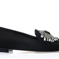 JUPITER SATIN BLACK SLIPPERS WOMAN | Image 3
