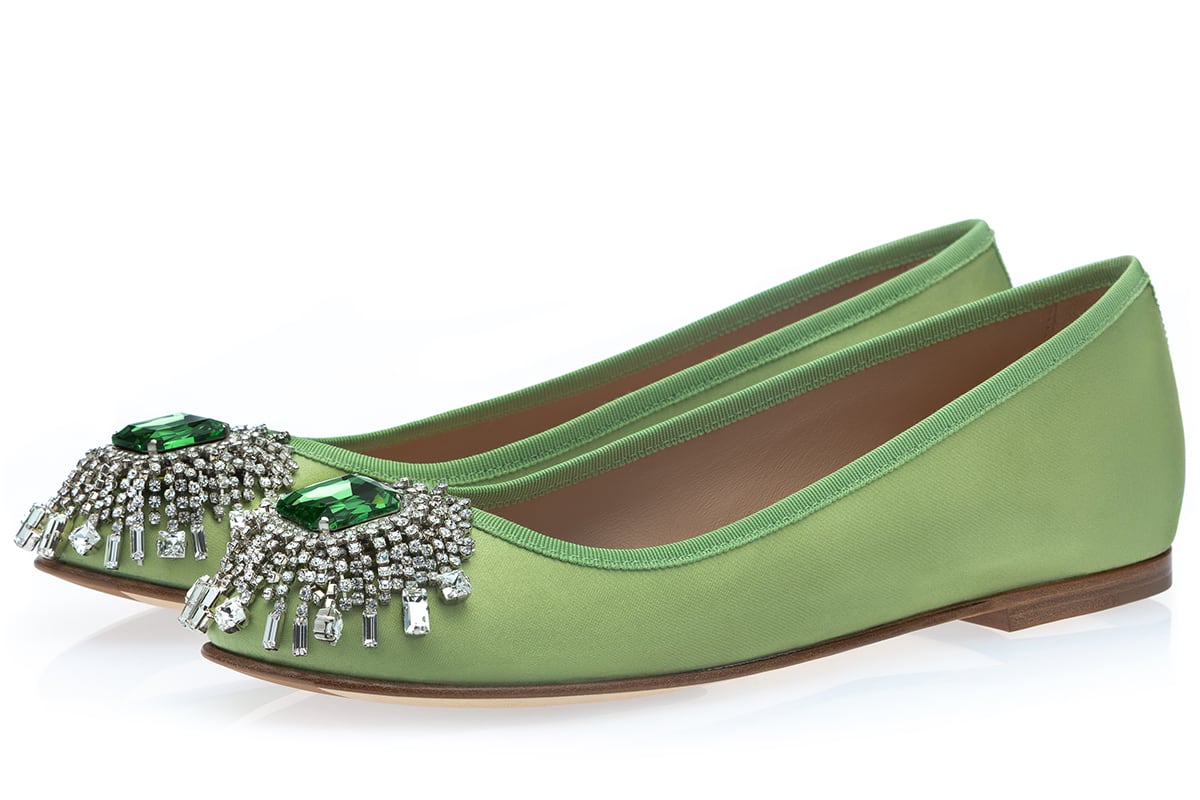 JUPITER SATIN PERIDOT BALLET WOMAN