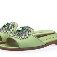 JUPITER SATIN PERIDOT SANDAL WOMAN | Image 1