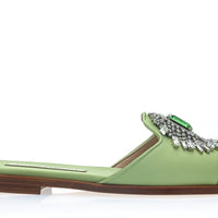 JUPITER SATIN PERIDOT SANDAL WOMAN | Image 3