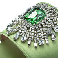 JUPITER SATIN PERIDOT SANDAL WOMAN | Image 5