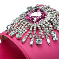 JUPITER SATIN PINK SANDAL WOMAN | Image 5