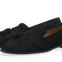 ROMEO GORAIN BLACK LOAFERS | Image 1