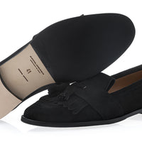 ROMEO GORAIN BLACK LOAFERS | Image 2