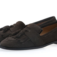 ROMEO GORAIN COCOA LOAFERS | Image 1