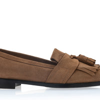 ROMEO GORAIN TOBACCO LOAFERS | Image 4