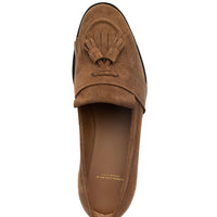 ROMEO GORAIN TOBACCO LOAFERS | Image 3