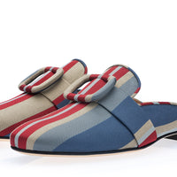 SAVOY ATUNIS BURGUNDY MULES | Image 1