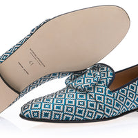 SAVOY BODRUM BLUE SLIPPERS | Image 2