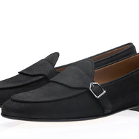 TANGERINE 15.1 OREGON BLACK BELGIAN LOAFERS | Image 1