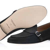 TANGERINE 15.1 OREGON BLACK BELGIAN LOAFERS | Image 2