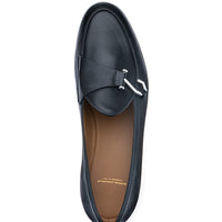 TANGERINE 16 GUANTO NAVY BELGIAN LOAFERS | Image 4