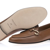 TANGERINE 16 GUANTO TOBACCO BELGIAN LOAFERS | Image 2