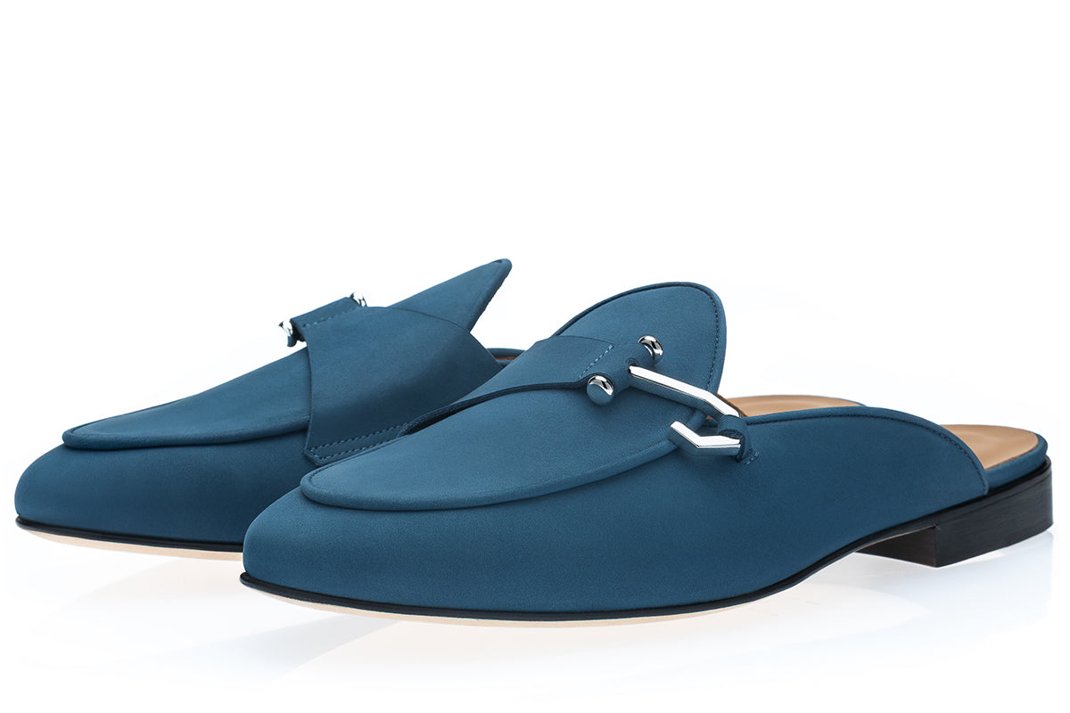 TANGERINE 16 NABUK AVIO MULES