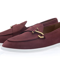 TANGERINE 16 NABUK BURGUNDY AIRWALK | Image 1
