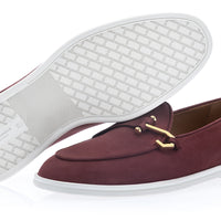 TANGERINE 16 NABUK BURGUNDY AIRWALK | Image 2