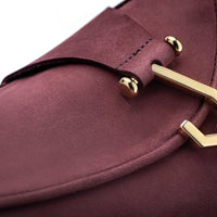 TANGERINE 16 NABUK BURGUNDY AIRWALK | Image 5