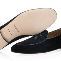 TANGERINE 1 TEJUVELOUR BLACK BELGIAN LOAFERS | Image 2