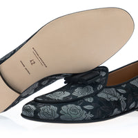 TANGERINE 3 FLORALUX BLACK BELGIAN LOAFERS | Image 2