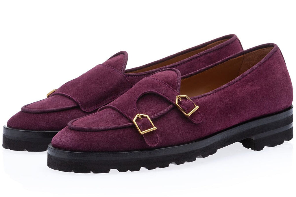 TANGERINE 7-T SOFTY BURGUNDY BELGIAN LOAFERS Belgian Loafers Superglamourous