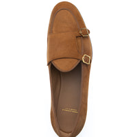 TANGERINE 7 VELUKID COGNAC BELGIAN LOAFERS | Image 4