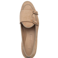 TANGERINE 7 W SUEDE BEIGE BELGIAN LOAFERS WOMAN | Image 4