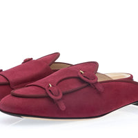 TANGERINE 7 W SUEDE CHERRY MULES WOMAN | Image 1