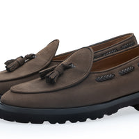 TANGERINE 8-T OREGON COCOA BELGIAN LOAFERS | Image 1