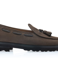 TANGERINE 8-T OREGON COCOA BELGIAN LOAFERS | Image 3