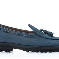 TANGERINE 8-T OREGON NAVY BELGIAN LOAFERS | Image 3