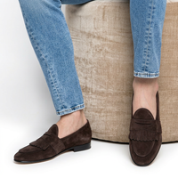 TANGERINE 10 GORAIN COCOA BELGIAN LOAFERS | Image 6