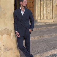 TANGERINE 12 CORDOVAN NAVY BELGIAN LOAFERS | Video