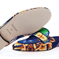 BOLERO ACANTHUS NAVY MULES Mules Superglamourous | Image 2