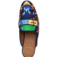 BOLERO ACANTHUS NAVY MULES Mules Superglamourous | Image 4
