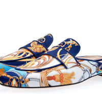 BOLERO CAVALLERIZZA NAVY MULES Mules Superglamourous | Image 1