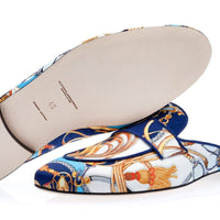 BOLERO CAVALLERIZZA NAVY MULES Mules Superglamourous | Image 2
