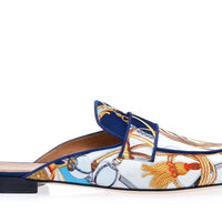 BOLERO CAVALLERIZZA NAVY MULES Mules Superglamourous | Image 3