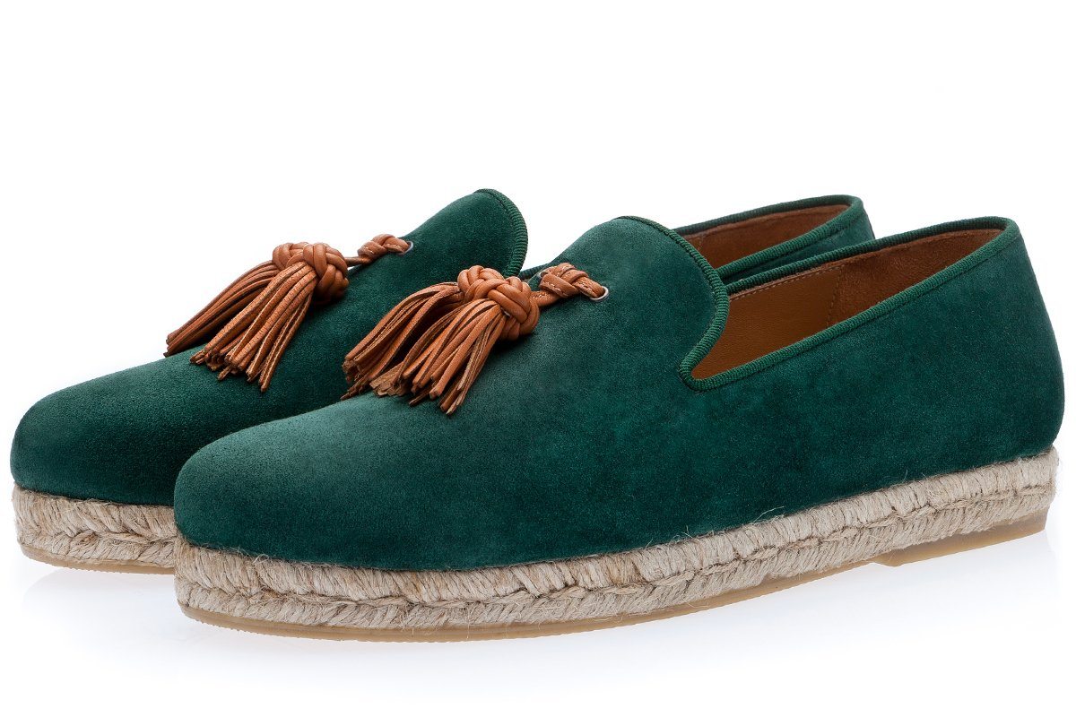 BRENT SOFTY GREEN ROPE Espadrilles Superglamourous