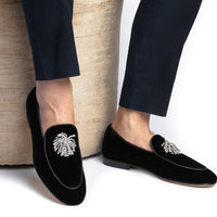 DIVINE VELOUR BLACK SLIPPERS Slippers Superglamourous | Image 6
