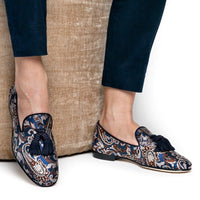 LOUIS MASATO NAVY SLIPPERS Slippers Superglamourous | Image 6