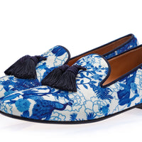 LOUIS CHINOISE NAVY SLIPPERS Slippers Superglamourous | Image 1