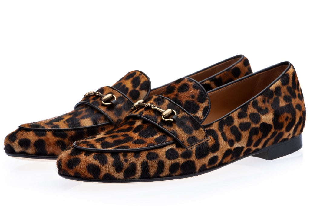 MORRIS PONY LEOPARD SLIPPERS Slippers Superglamourous