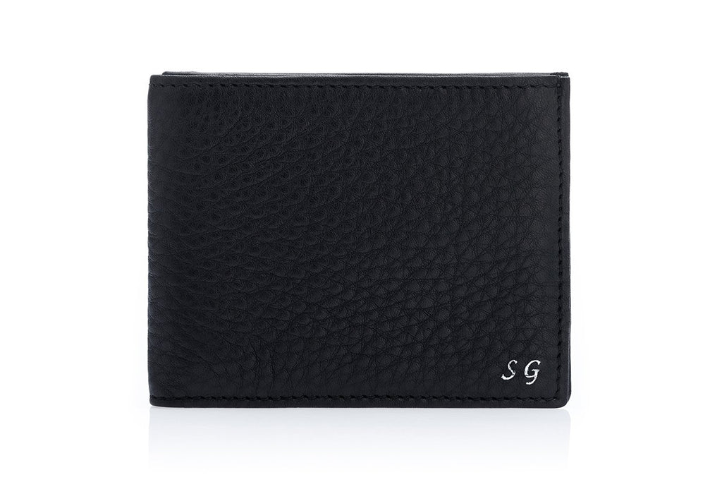GUADALUPA GRAIN BLACK WALLET Small Leather Goods Superglamourous