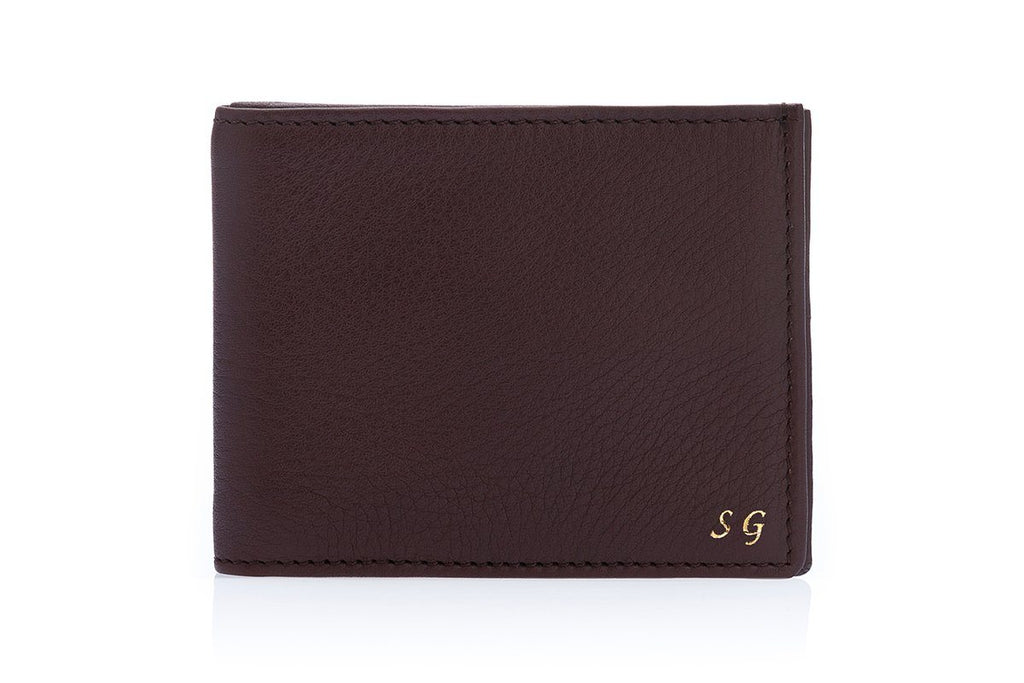 GUADALUPA GRAIN BROWN WALLET Small Leather Goods Superglamourous