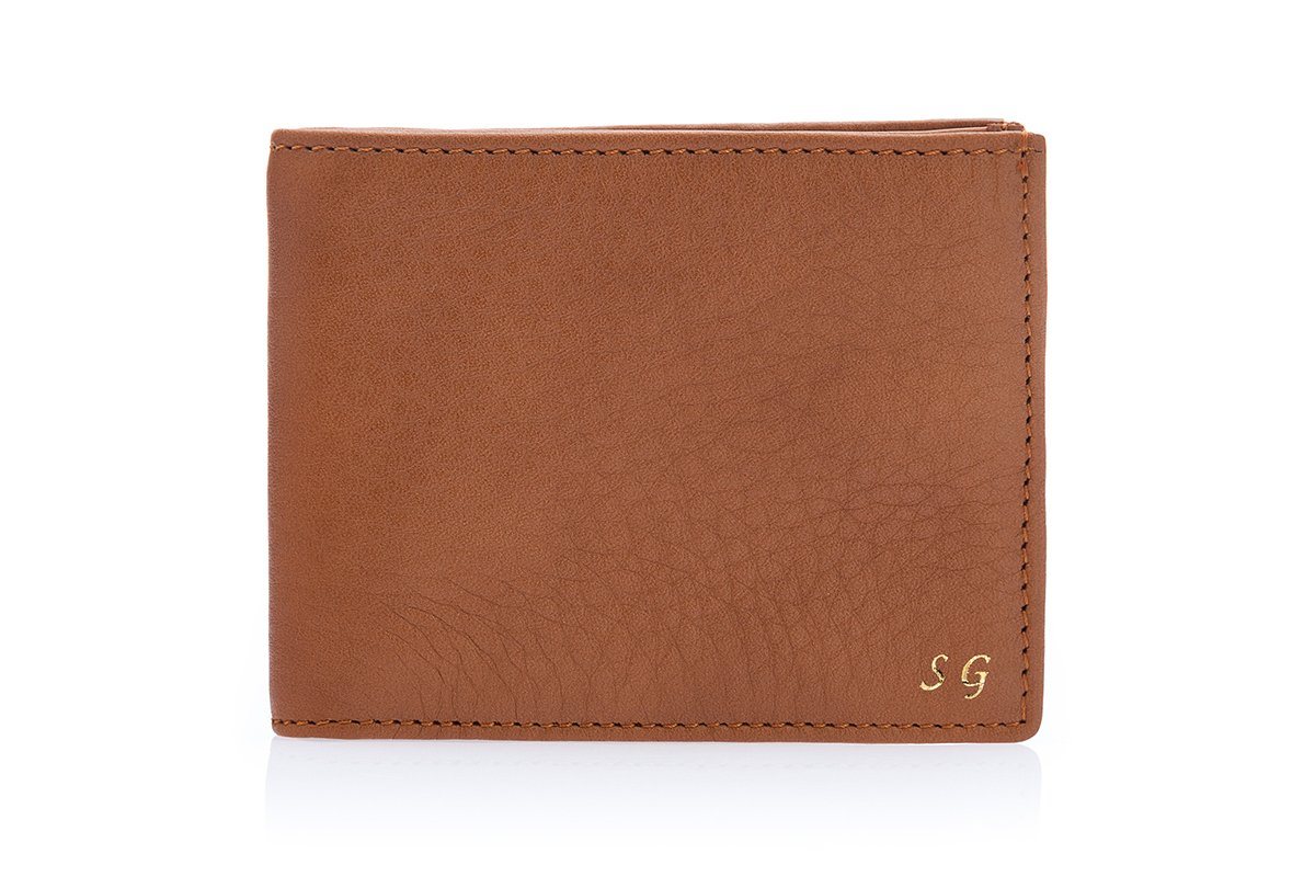 GUADALUPA GRAIN COGNAC WALLET Small Leather Goods Superglamourous