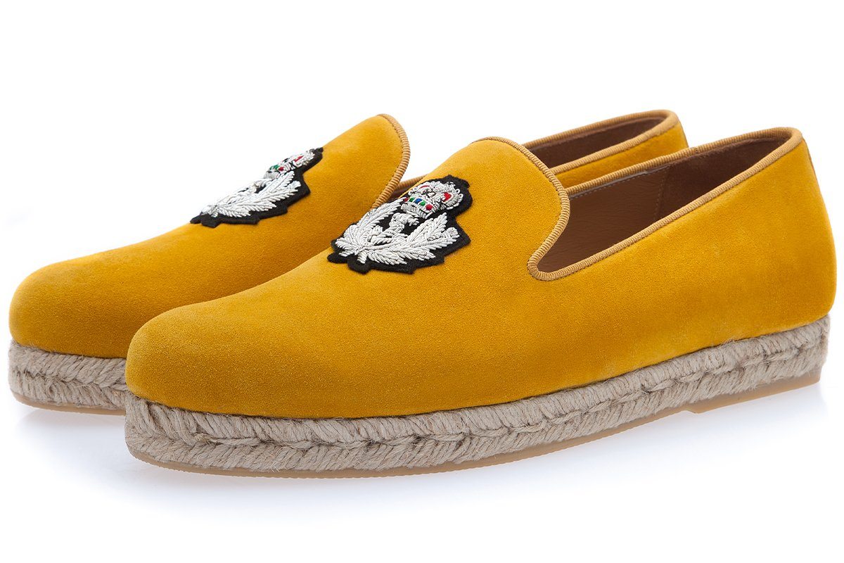 COLONY SOFTY MUSTARD ROPE Espadrilles Superglamourous